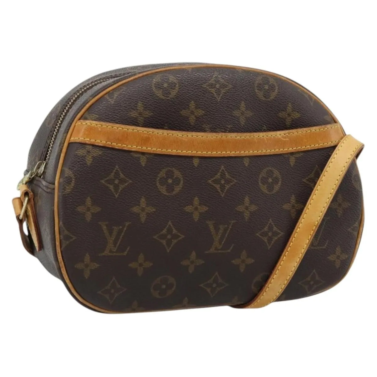 Louis Vuitton Blois Monogram Canvas Brown Canvas Shoulder Bag Bag (Pre-Owned)