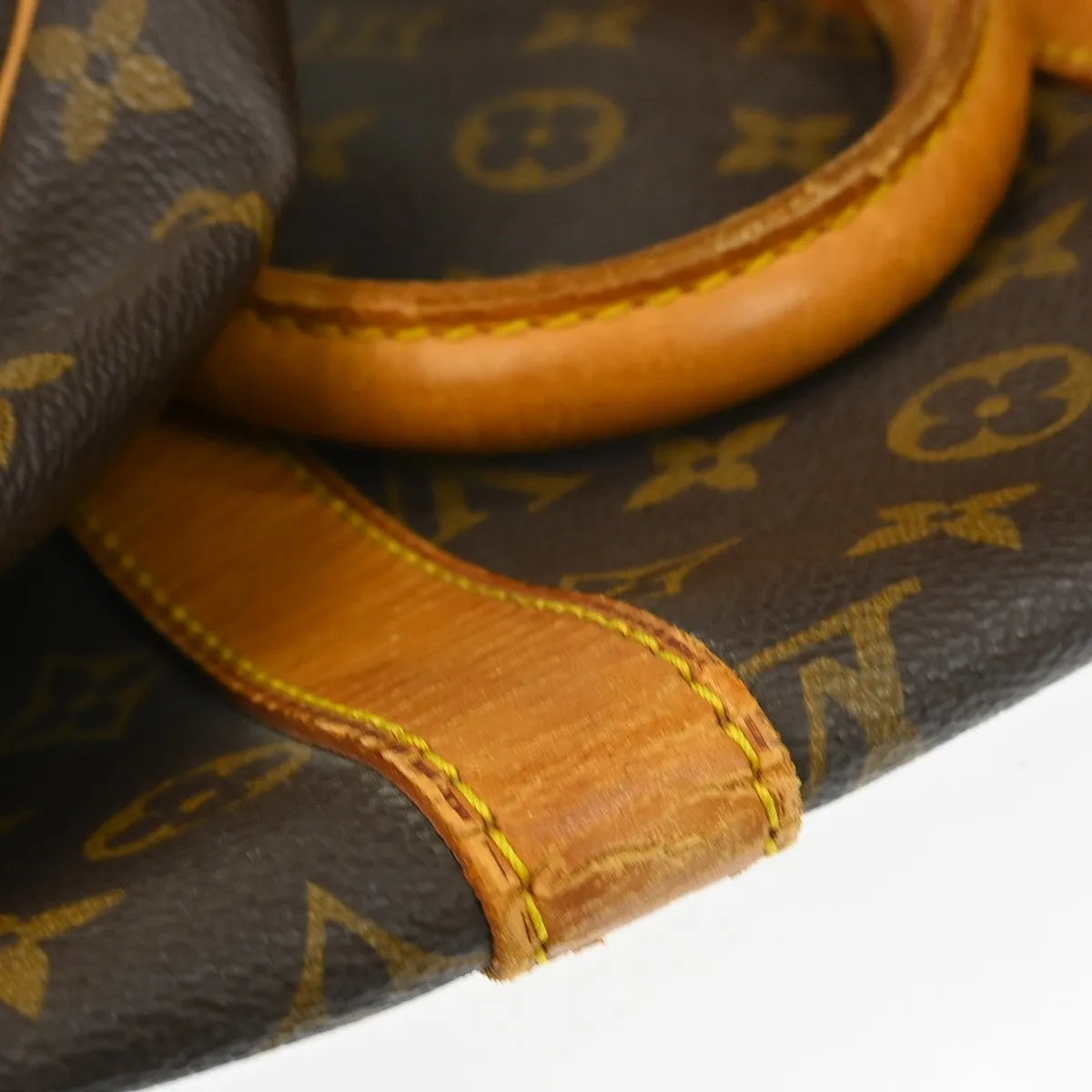 Louis Vuitton Keepall Bag Monogram Canvas Brown Canvas Travel Bag Bag (Pre-Owned)