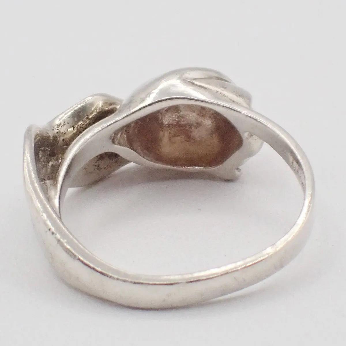 Tiffany & Co. Tulipe Silver 925 Silver Sterling_Silver Ring Jewelry (Pre-Owned)