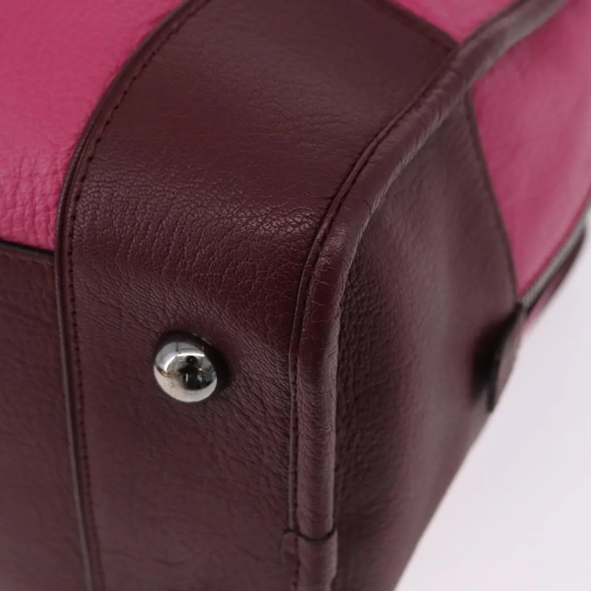 Loewe Amazona Leather Pink Leather Handbag (Pre-Owned)