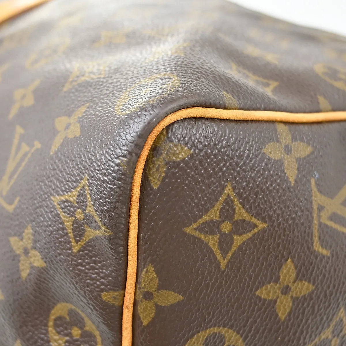Louis Vuitton Keepall Monogram Canvas Brown Canvas Travel Bag Bag (Pre-Owned)