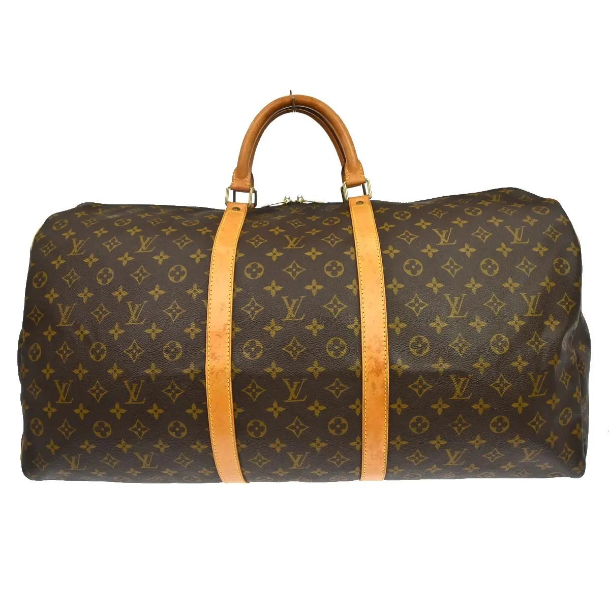 Louis Vuitton Keepall Monogram Canvas Brown Canvas Travel Bag Bag (Pre-Owned)