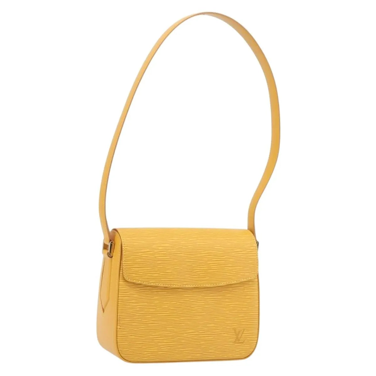Louis Vuitton Buci Epi Leather Yellow Leather Shoulder Bag Bag (Pre-Owned)