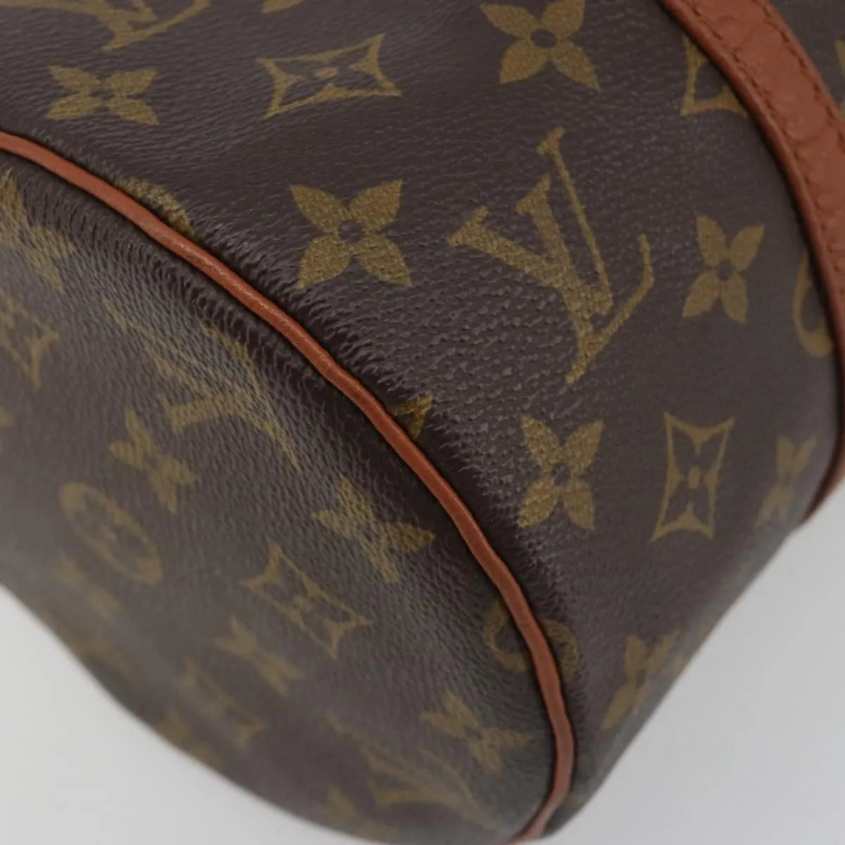 Louis Vuitton Papillon Monogram Brown Canvas Handbag (Pre-Owned)