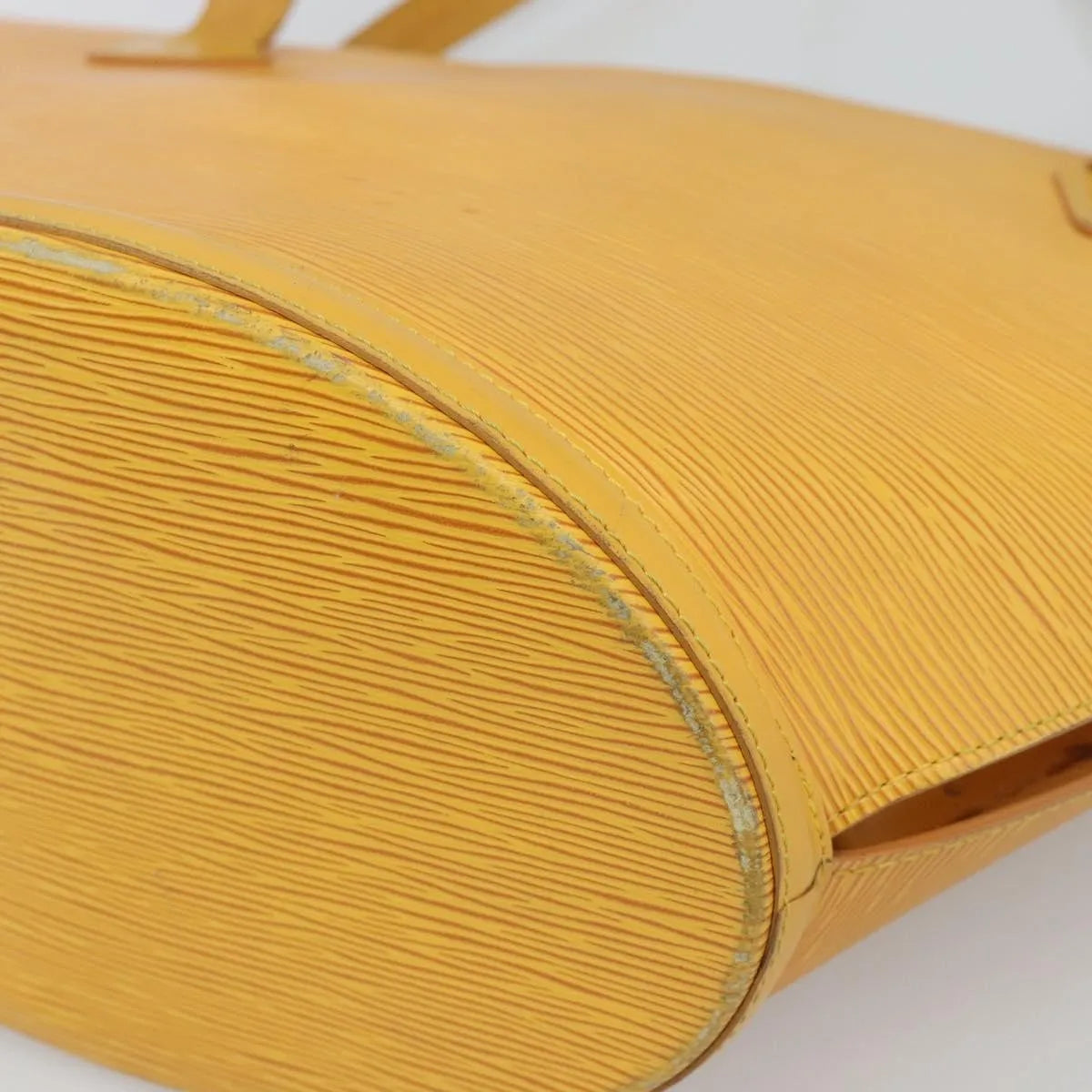Louis Vuitton Saint Jacques Epi Yellow Leather Shoulder Bag Bag (Pre-Owned)