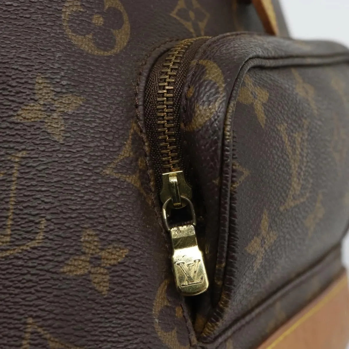 Louis Vuitton Montsouris Monogram Brown Canvas Backpack Bag (Pre-Owned)
