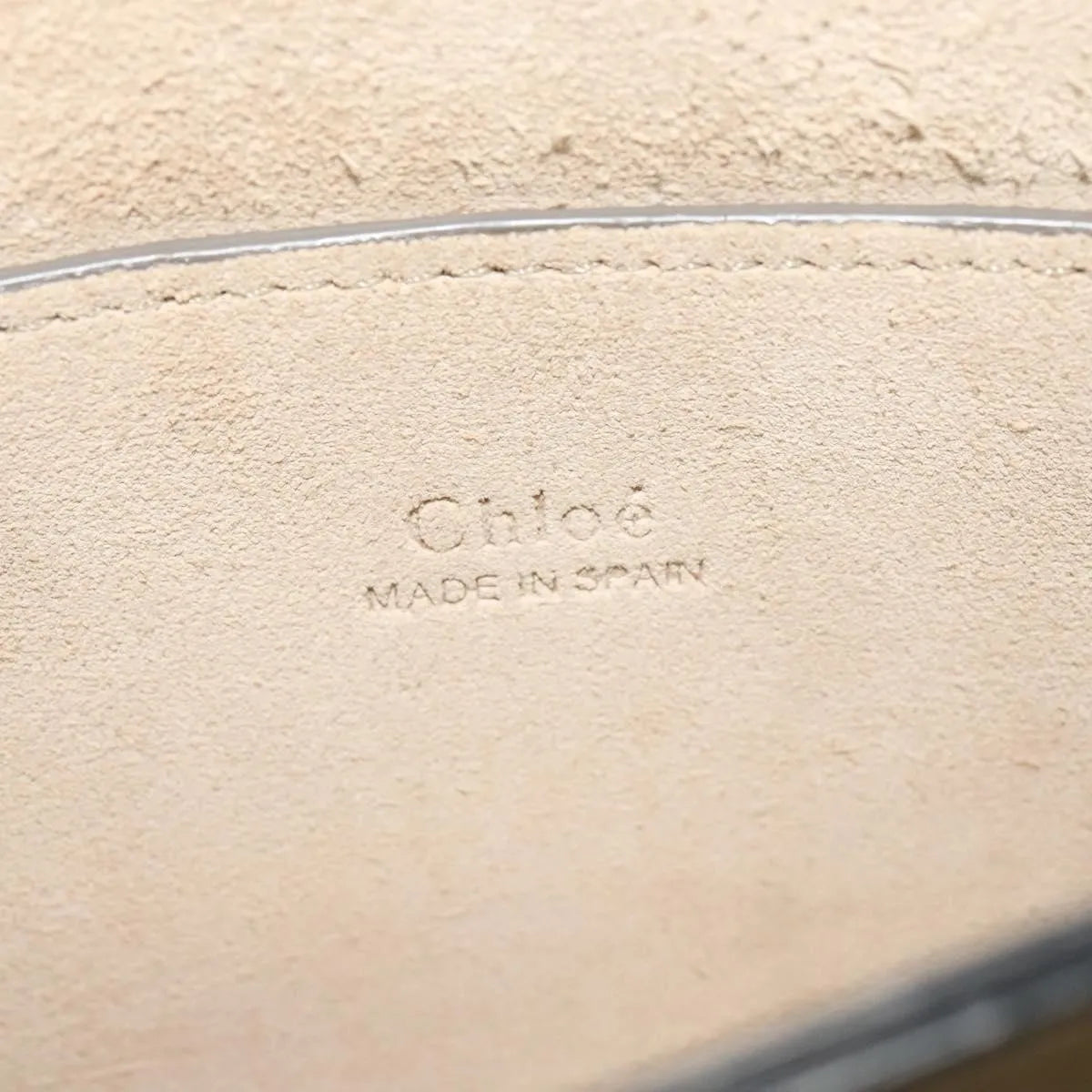 Chloe Faye Shoulder Bag Leather And Suede Beige Leather Shoulder Bag Bag (Pre-Owned)