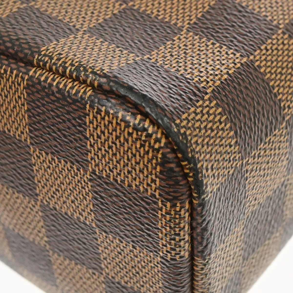 Louis Vuitton Olav Damier Ebene Brown Canvas Shoulder Bag Bag (Pre-Owned)