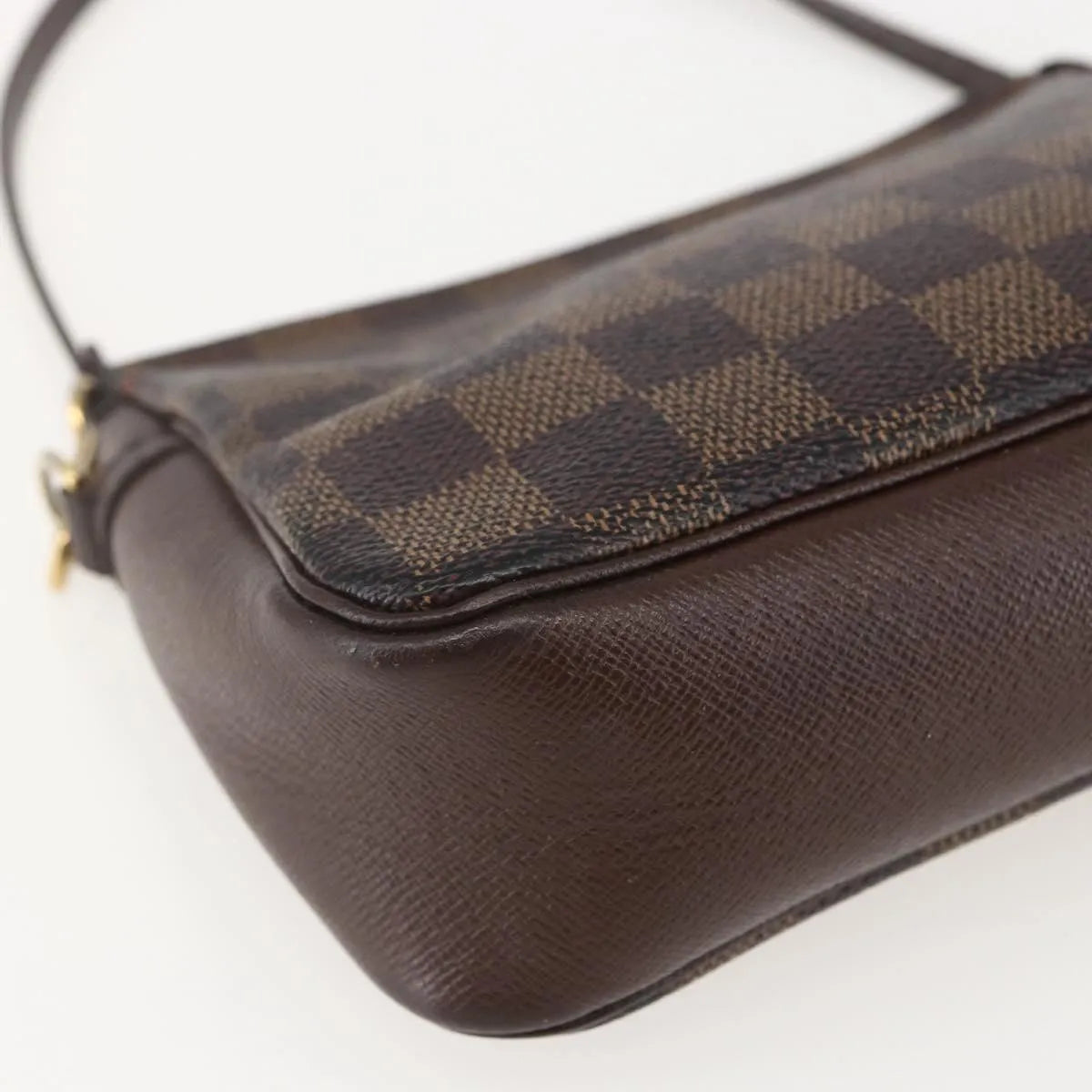 Louis Vuitton Trousse Make Up Damier Canvas Brown Canvas Clutche & Pouche Bag (Pre-Owned)