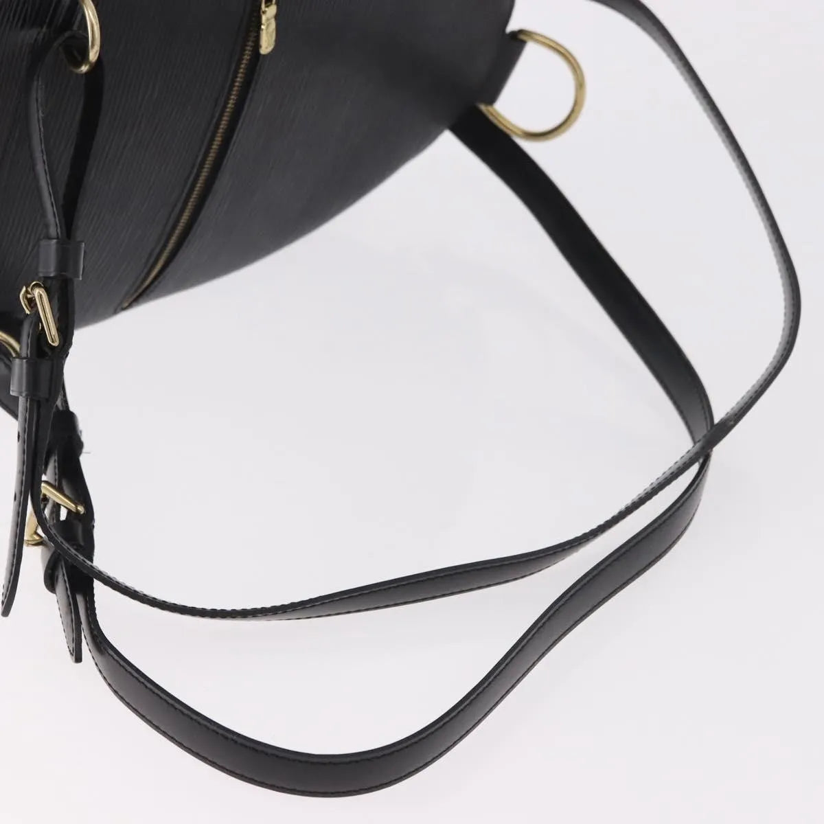 Louis Vuitton Mabillon Epi Leather Black Leather Backpack Bag (Pre-Owned)