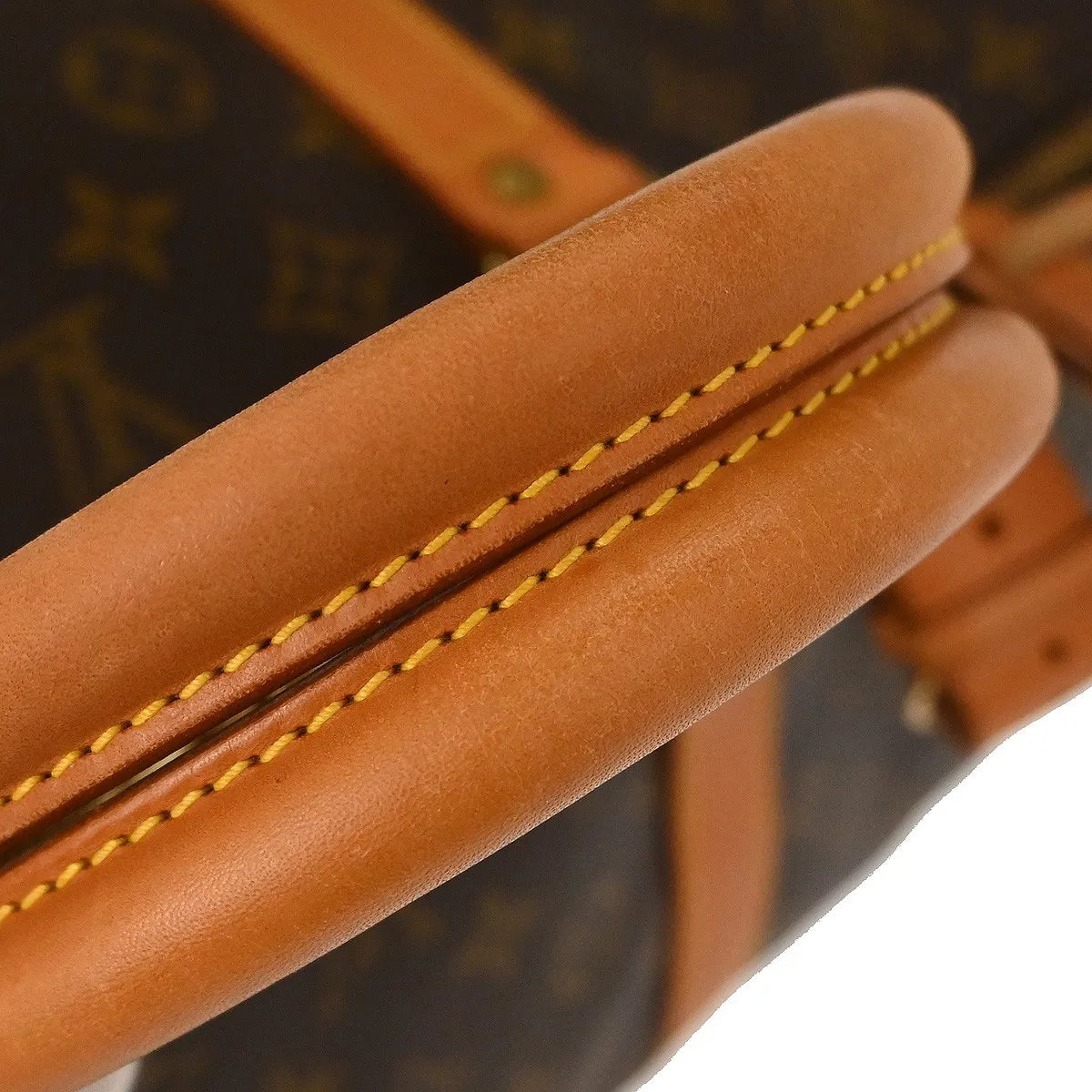 Louis Vuitton Keepall Monogram Canvas Brown Canvas Travel Bag Bag (Pre-Owned)