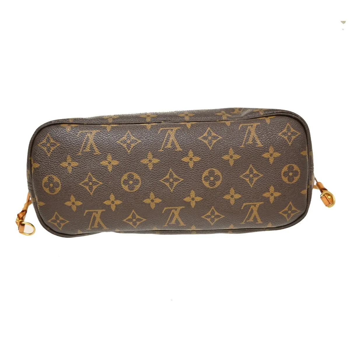 Louis Vuitton Neverfull Monogram Brown Canvas Tote Bag Bag (Pre-Owned)