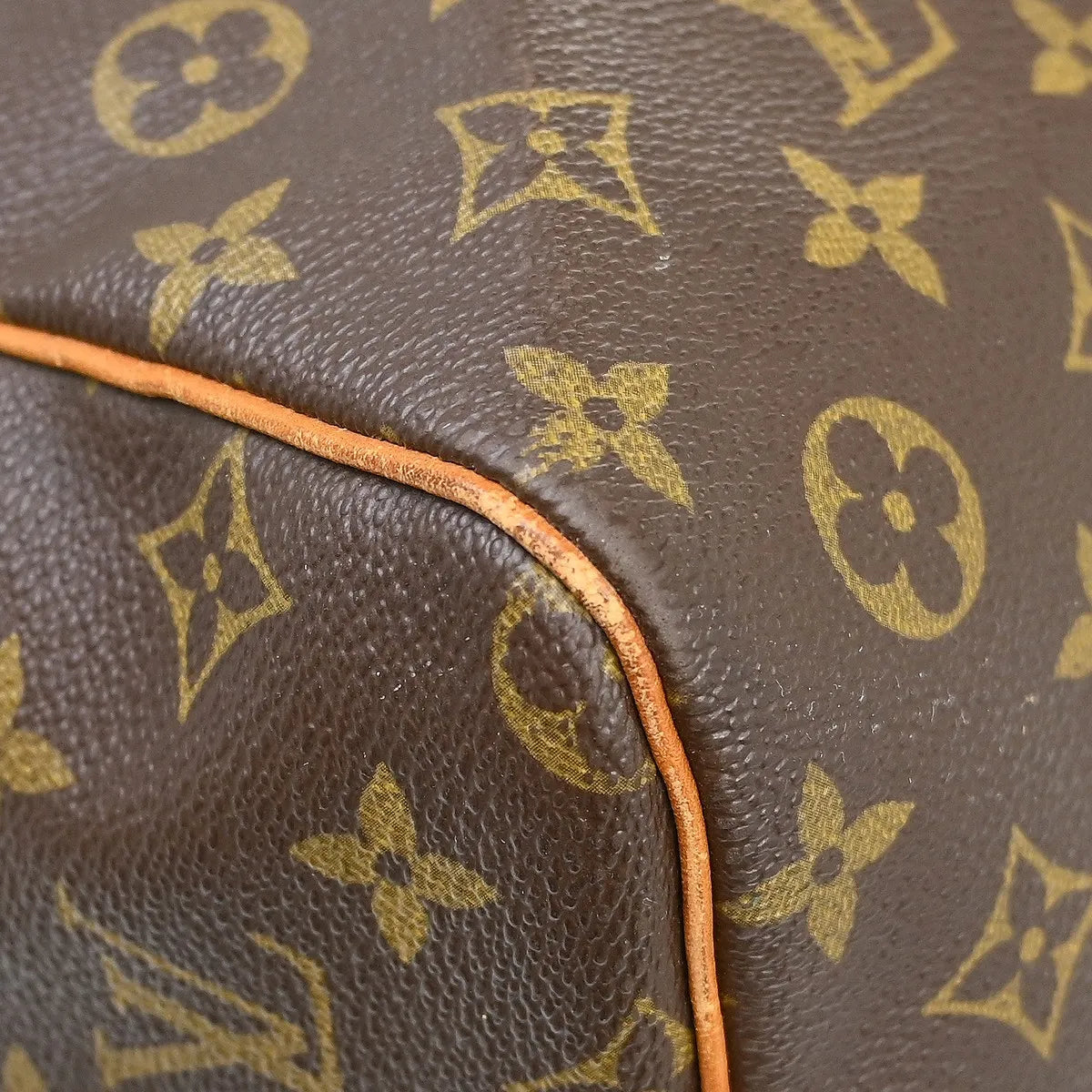 Louis Vuitton Keepall Monogram Canvas Brown Canvas Travel Bag Bag (Pre-Owned)