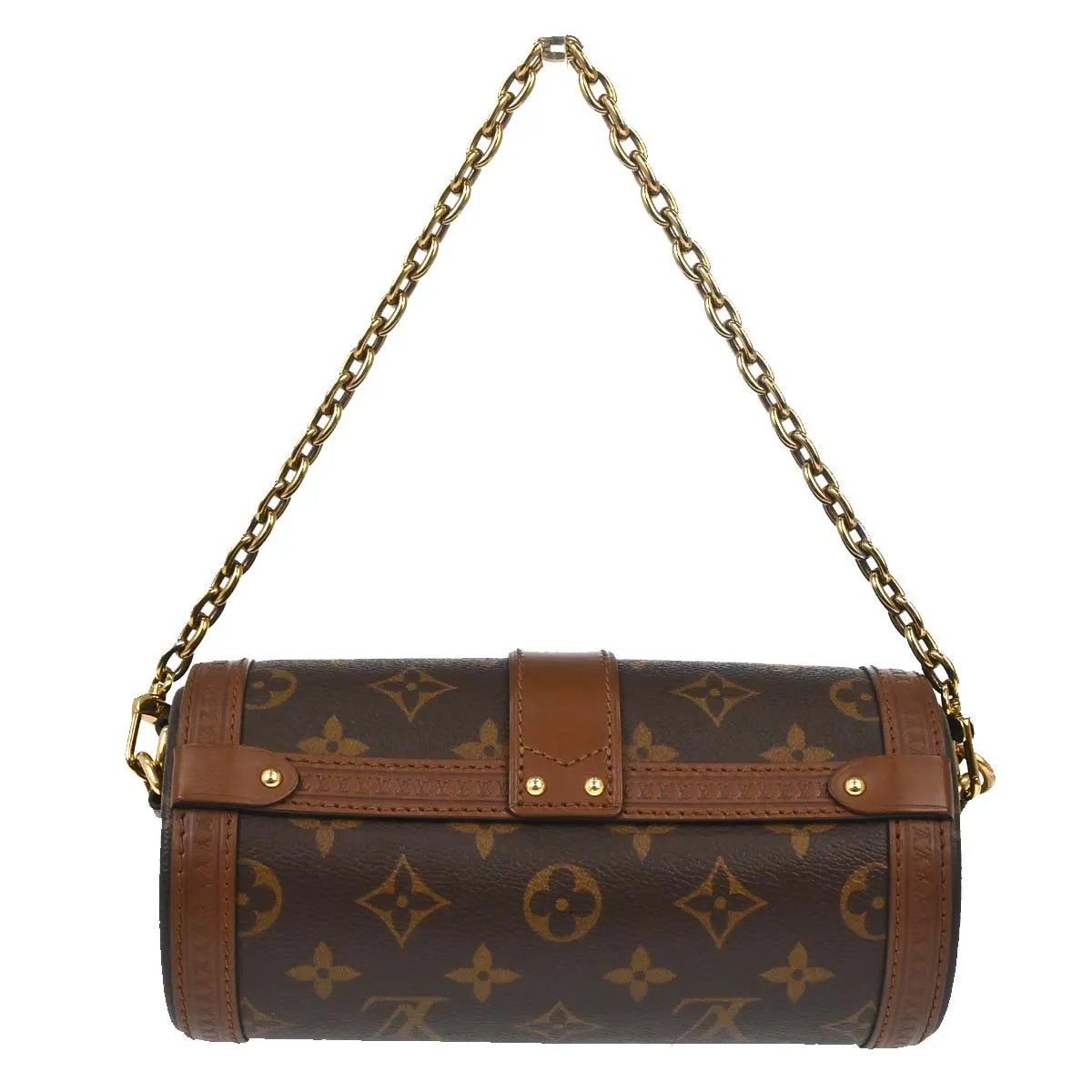 Louis Vuitton Papillon Trunk Monogram Canvas Brown Canvas Shoulder Bag Bag (Pre-Owned)