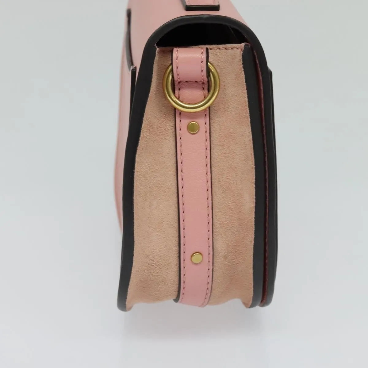 Chloe Nile Leather Pink Leather Handbag (Pre-Owned)