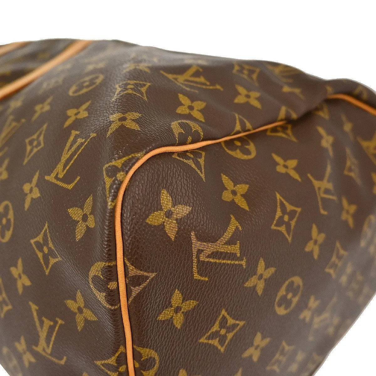 Louis Vuitton Keepall Monogram Canvas Brown Canvas Travel Bag Bag (Pre-Owned)