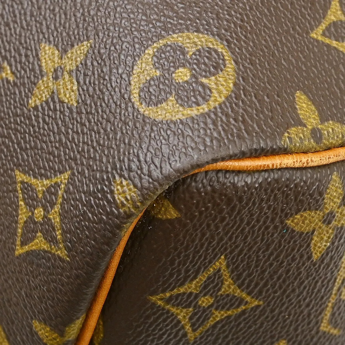 Louis Vuitton Keepall Monogram Canvas Brown Canvas Travel Bag Bag (Pre-Owned)