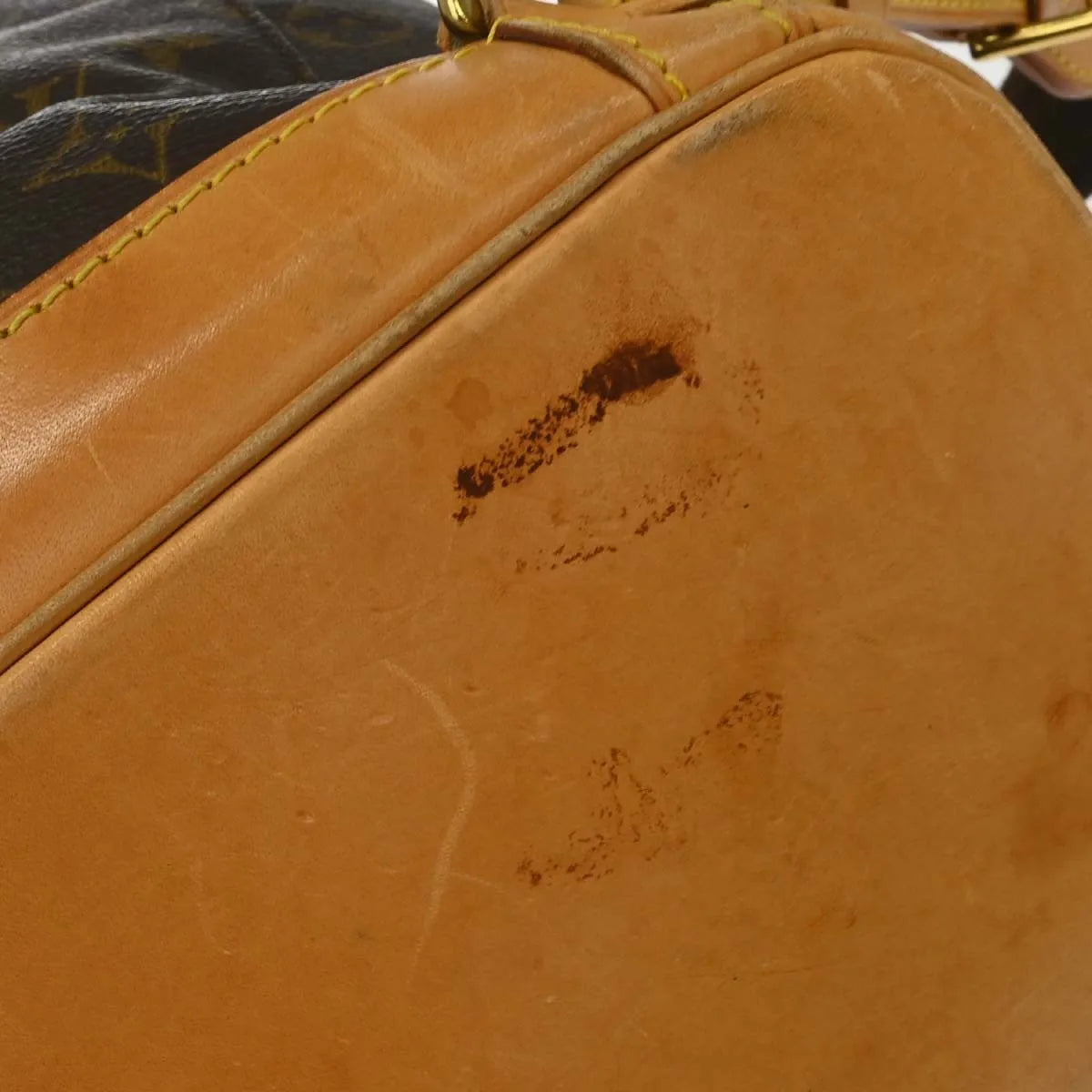 Louis Vuitton Vintage Montsouris Monogram Canvas Brown Canvas Backpack Bag (Pre-Owned)
