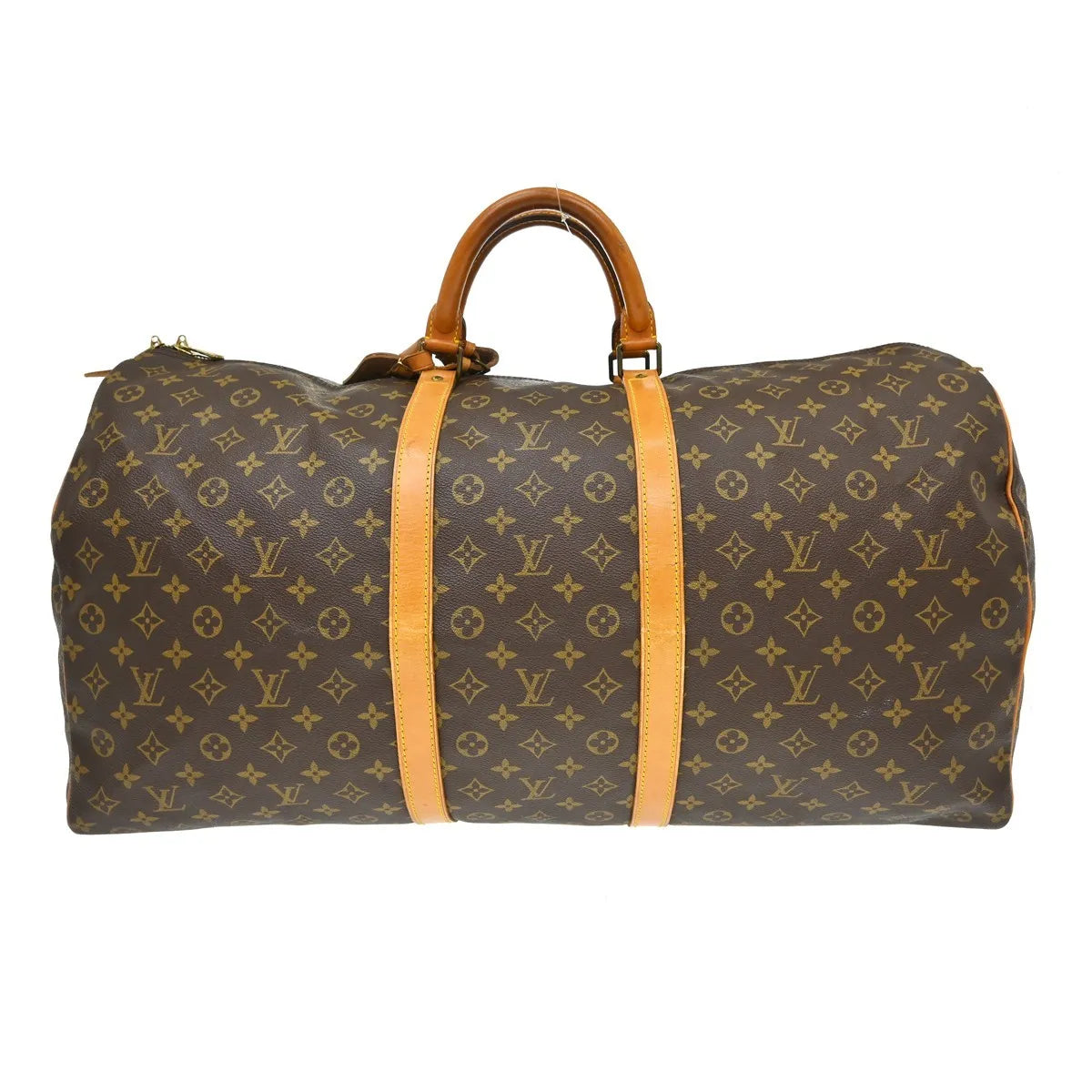 Louis Vuitton Keepall Monogram Canvas Brown Canvas Travel Bag Bag (Pre-Owned)