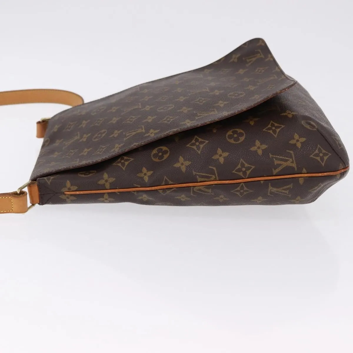 Louis Vuitton Musette Monogram Brown Canvas Shoulder Bag Bag (Pre-Owned)