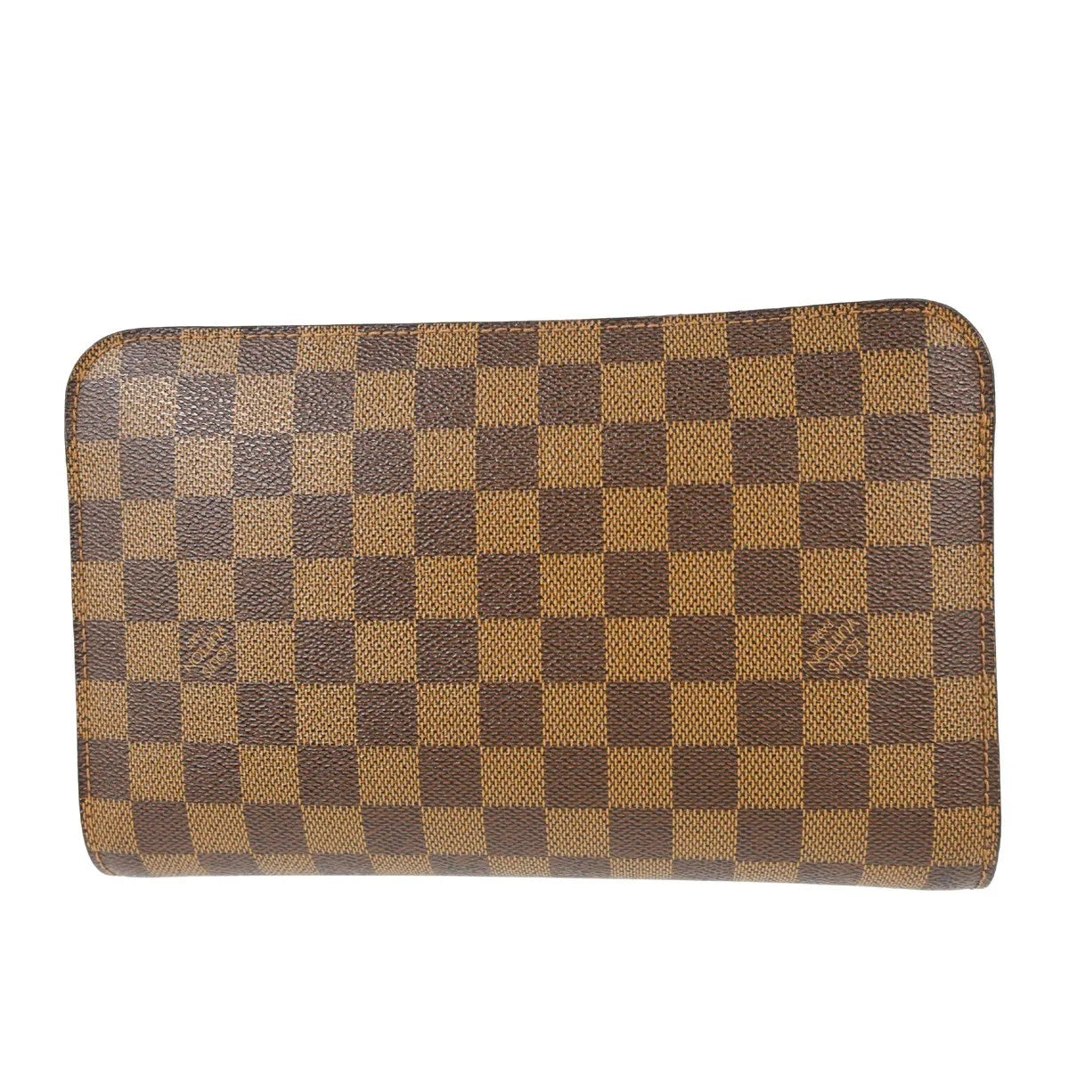 Louis Vuitton Pochette Saint Louis Damier Brown Canvas Clutche & Pouche Bag (Pre-Owned)