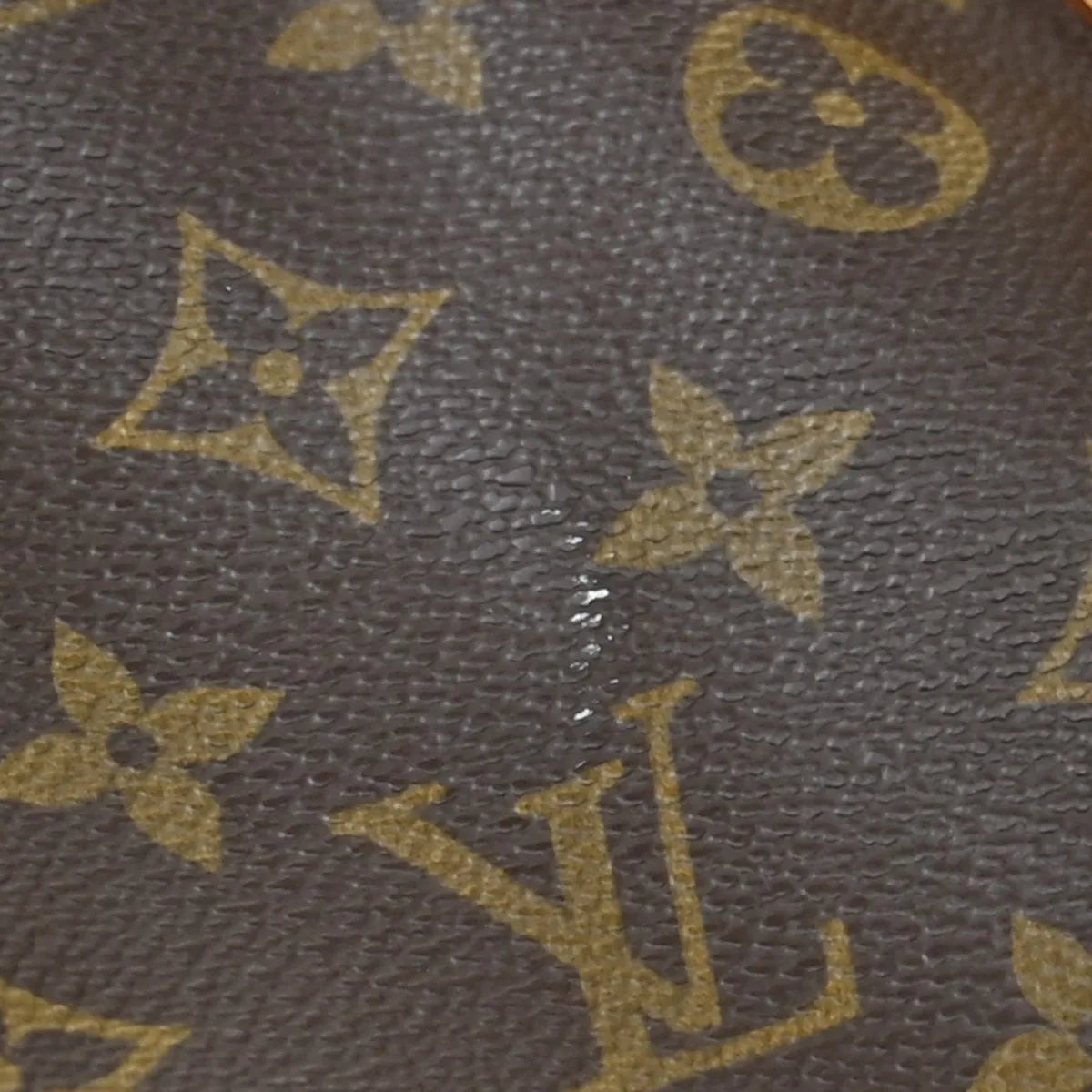 Louis Vuitton Keepall Bandouliere Monogram Canvas Brown Canvas Travel Bag Bag (Pre-Owned)