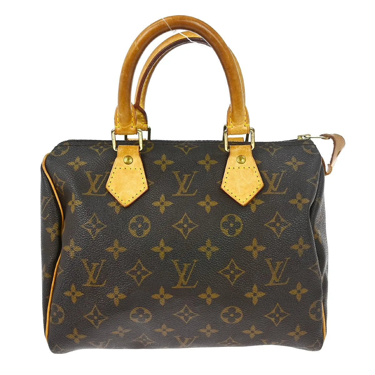 Louis Vuitton Speedy Monogram Brown Canvas Handbag (Pre-Owned)