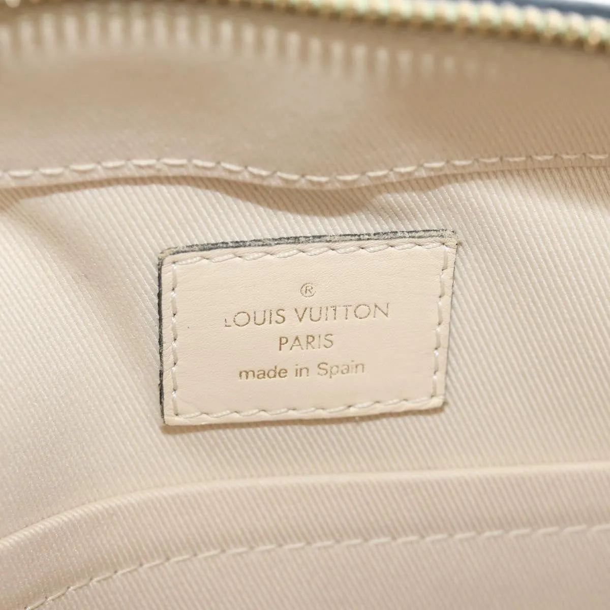 Louis Vuitton Saintonge Monogram Canvas With Leather Brown Canvas Shoulder Bag Bag (Pre-Owned)