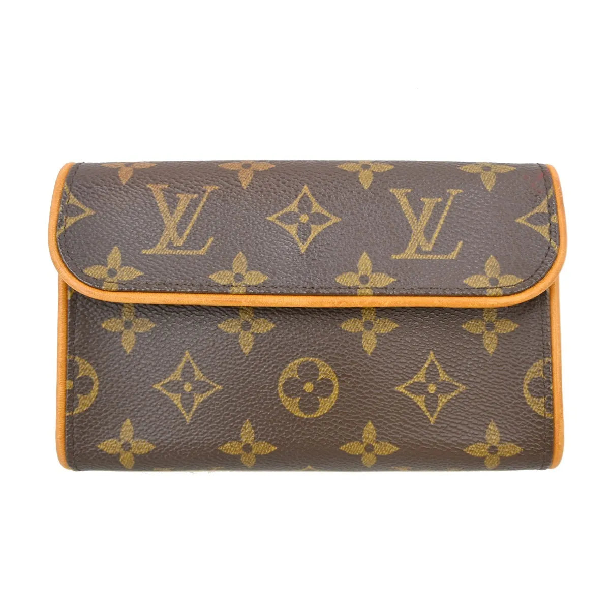 Louis Vuitton Florentine Waist Monogram Canvas Brown Canvas Clutche & Pouche Bag (Pre-Owned)