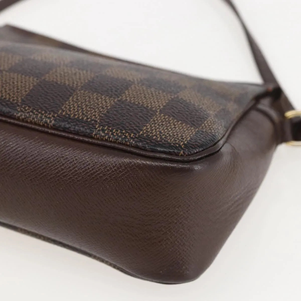 Louis Vuitton Trousse Make Up Damier Canvas Brown Canvas Clutche & Pouche Bag (Pre-Owned)