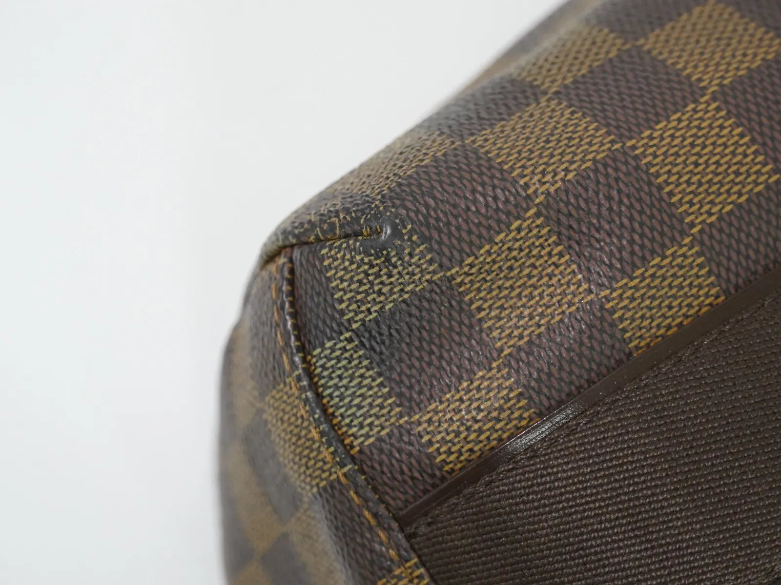 Louis Vuitton Beaubourg Damier Brown Canvas Tote Bag Bag (Pre-Owned)