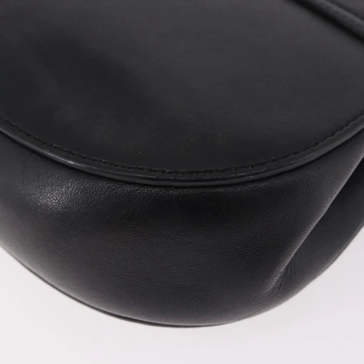 Chloe Drew Leather Black Leather Shoulder Bag Bag (Pre-Owned)