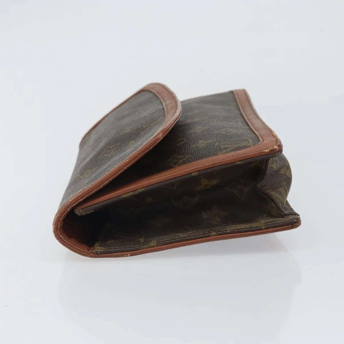 Louis Vuitton Dame Pochette Monogram Canvas Brown Canvas Clutche & Pouche Bag (Pre-Owned)