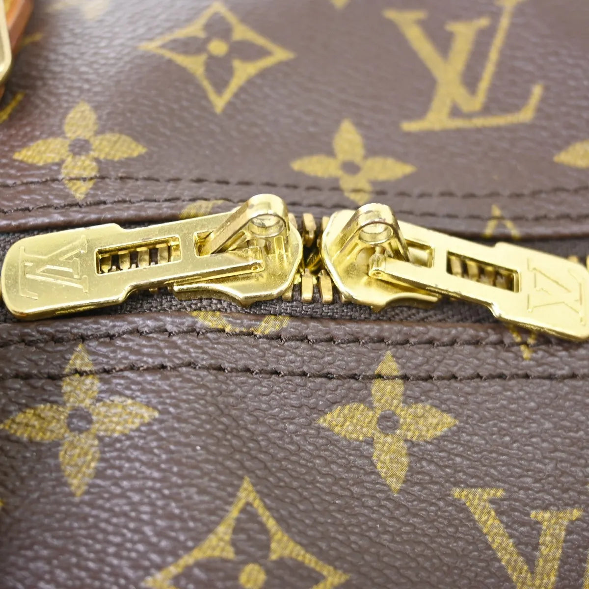 Louis Vuitton Keepall Bandouliere Monogram Canvas Brown Canvas Travel Bag Bag (Pre-Owned)