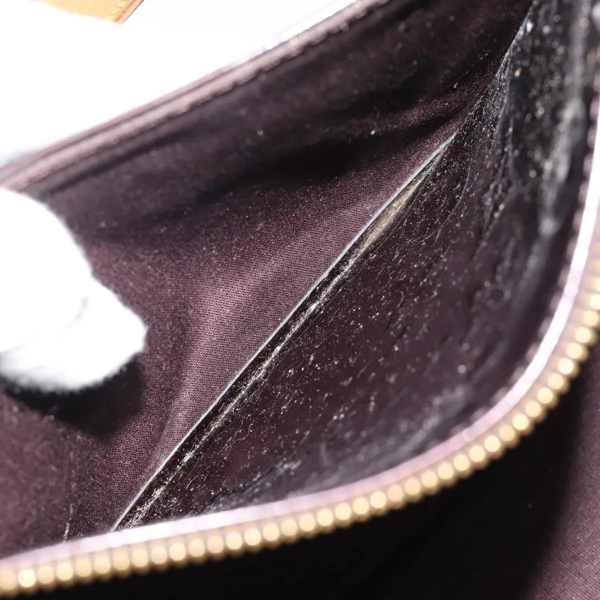 Louis Vuitton Rosewood Avenue Handbag Monogram Brown Patent_Leather Handbag (Pre-Owned)