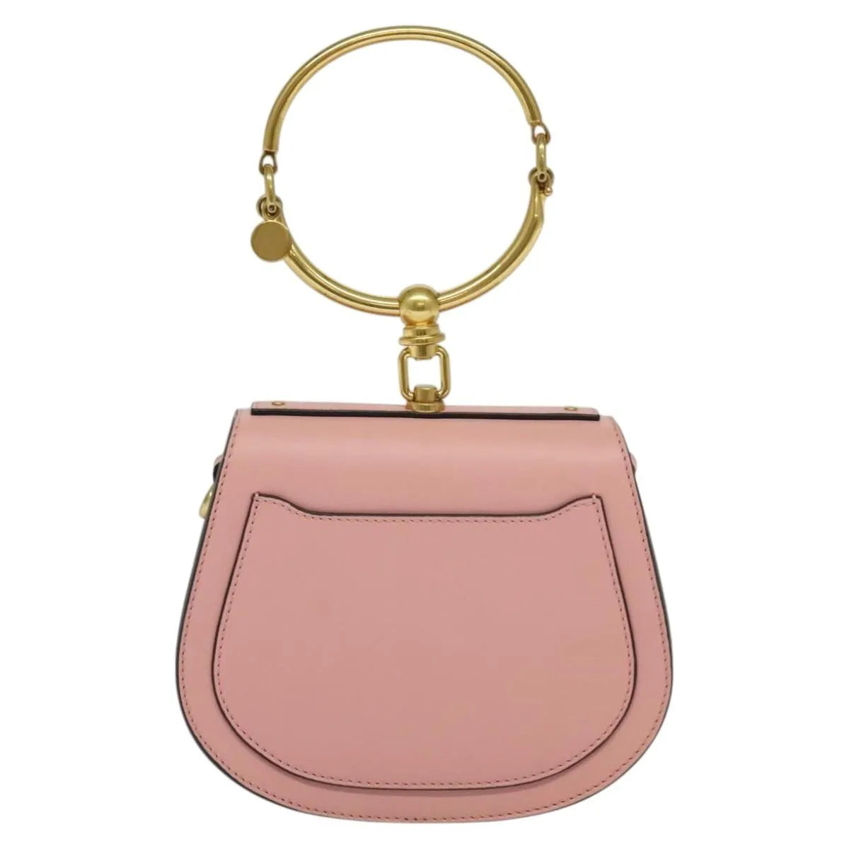 Chloe Nile Leather Pink Leather Handbag (Pre-Owned)