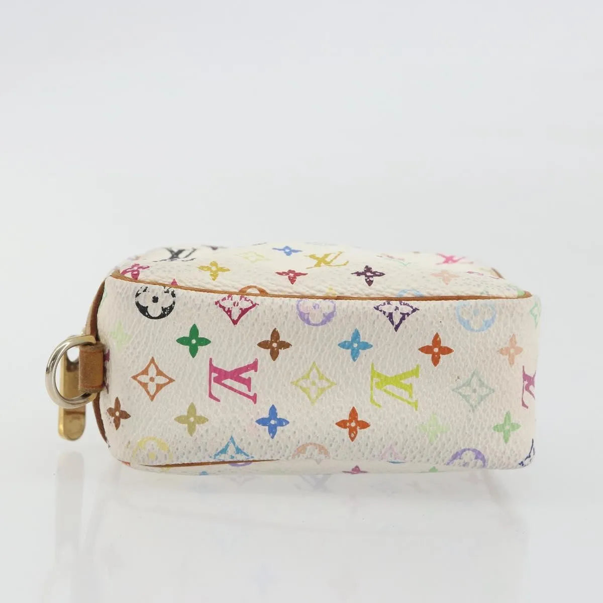 Louis Vuitton Wapity Trousse Monogram Multicolor White Canvas Clutche & Pouche Bag (Pre-Owned)