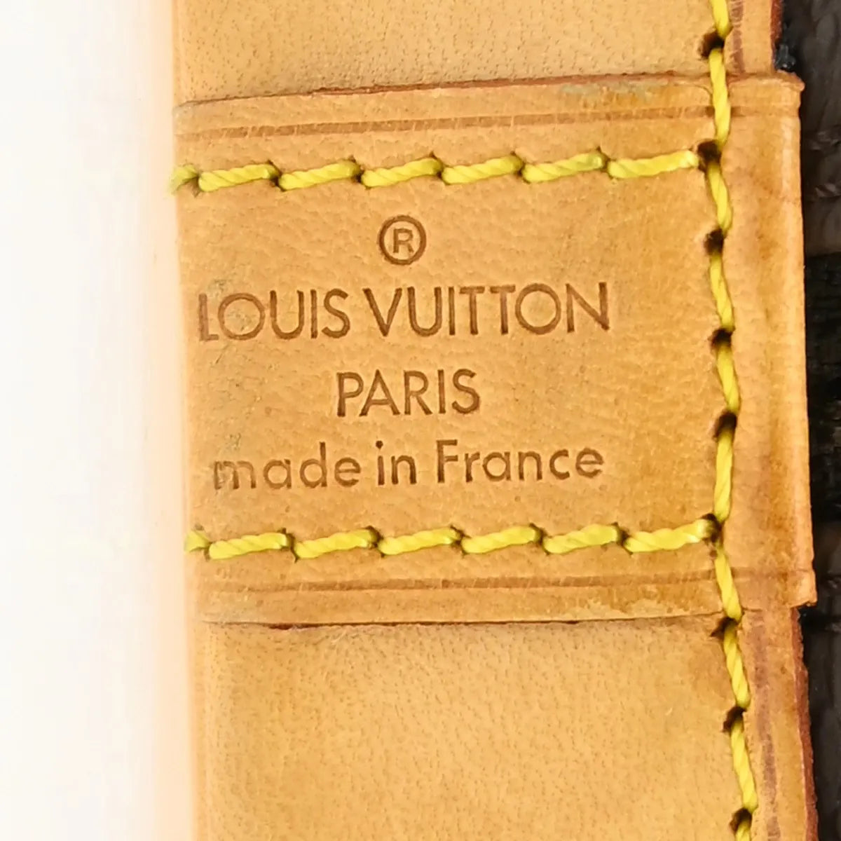 Louis Vuitton Alma Monogram Canvas Brown Canvas Handbag (Pre-Owned)