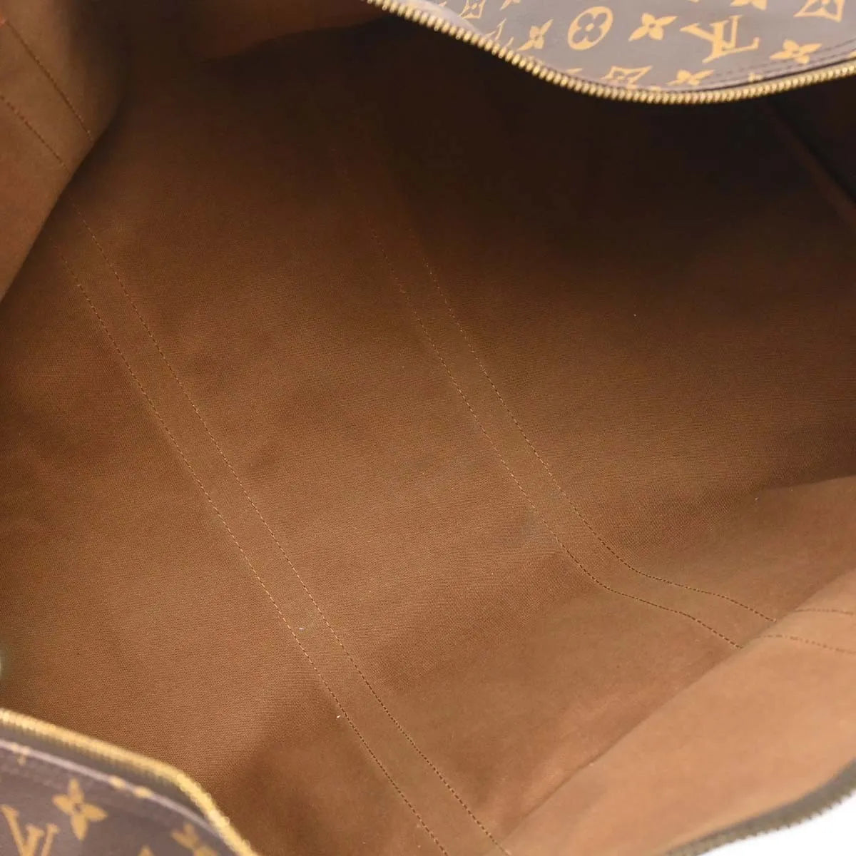 Louis Vuitton Keepall Monogram Canvas Brown Canvas Travel Bag Bag (Pre-Owned)