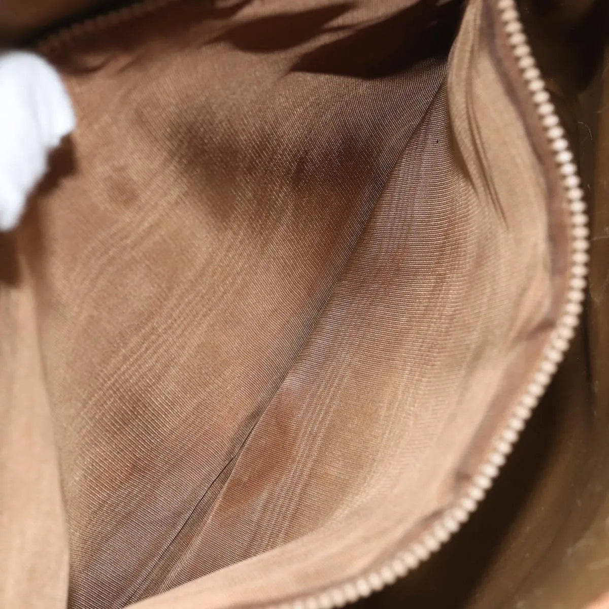 Celine Vintage Macadam Canvas Brown Canvas Shoulder Bag Bag (Pre-Owned)