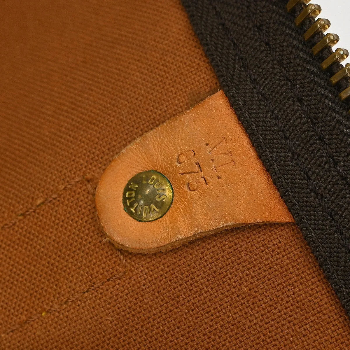 Louis Vuitton Keepall Monogram Canvas Brown Canvas Travel Bag Bag (Pre-Owned)