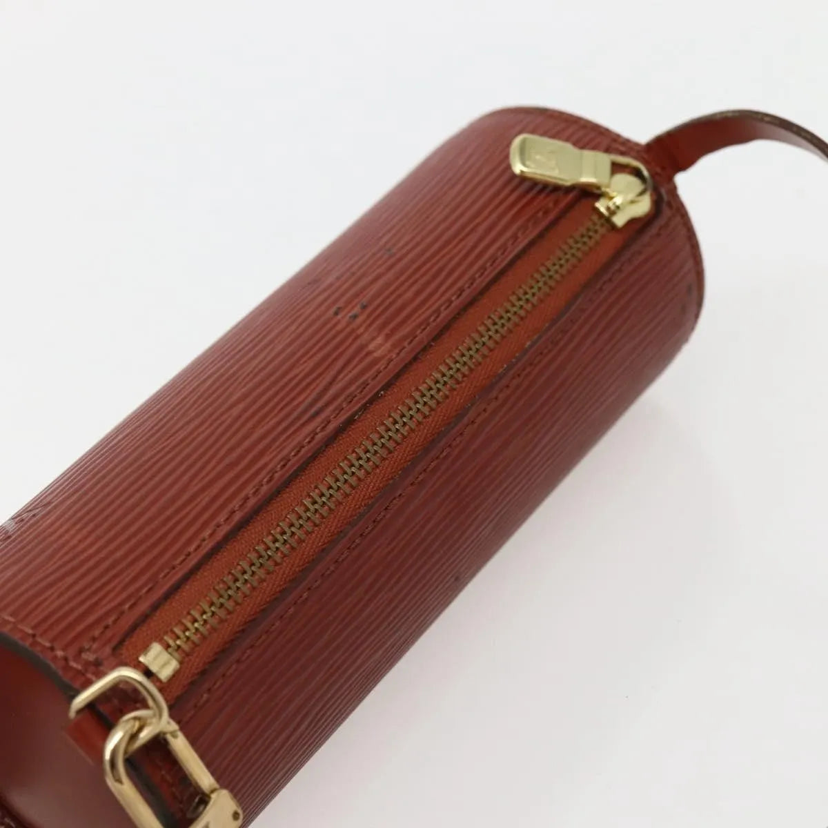 Louis Vuitton Soufflot Pochette Epi Leather Brown Leather Clutche & Pouche Bag (Pre-Owned)