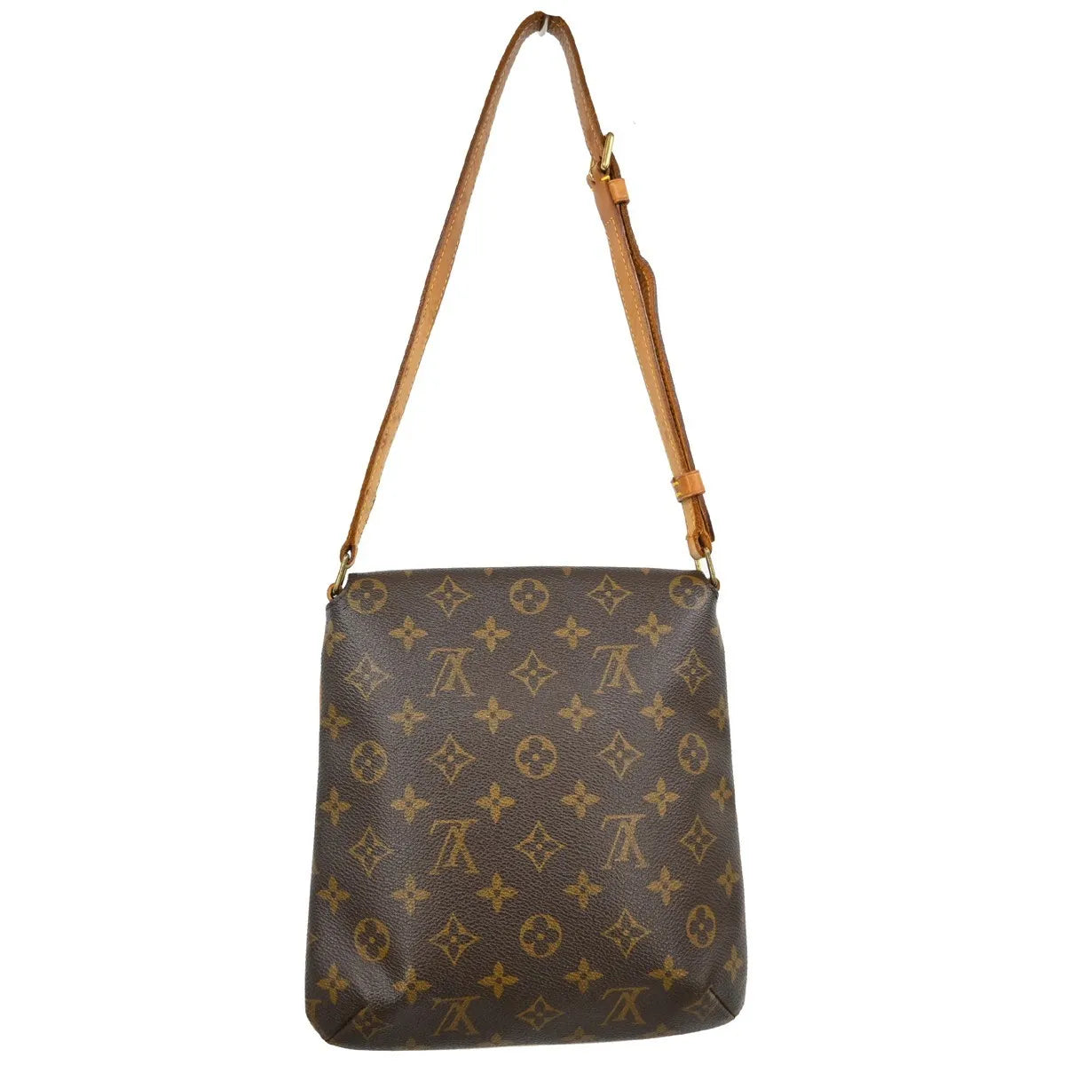 Louis Vuitton Musette Salsa Monogram Canvas Brown Canvas Shoulder Bag Bag (Pre-Owned)