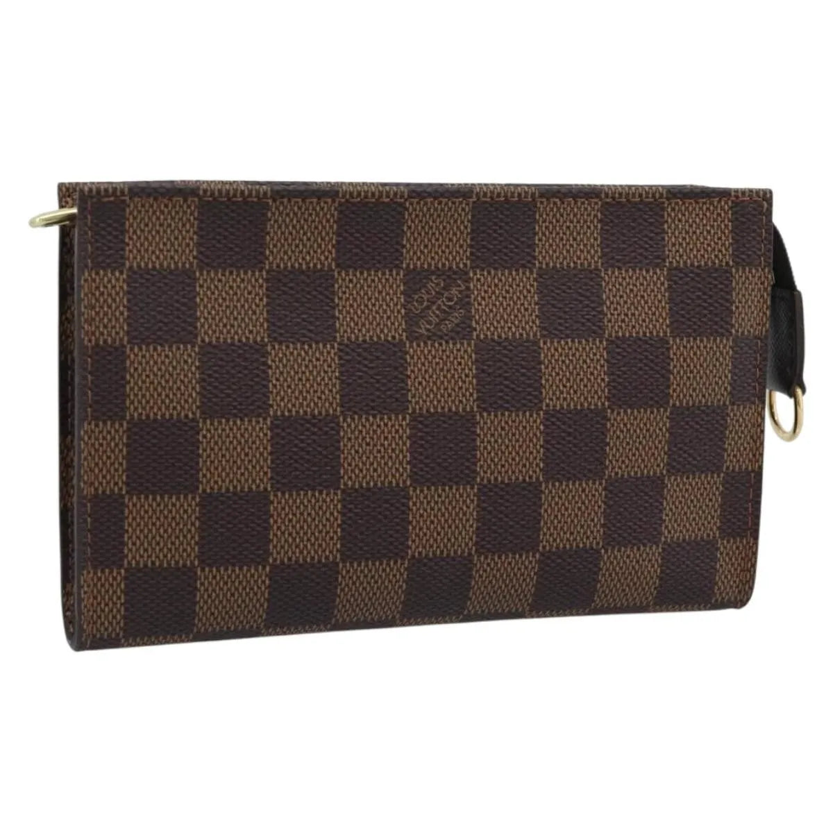 Louis Vuitton Marais Bucket Zip Damier Brown Canvas Clutche & Pouche Bag (Pre-Owned)