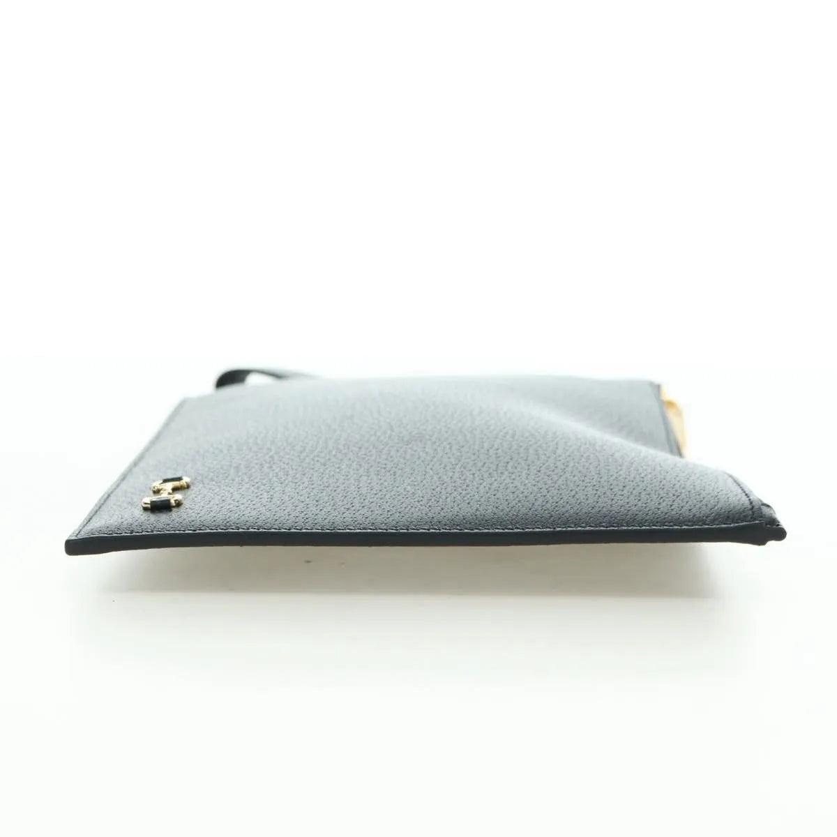 Gucci Horsebit 1955 Gg Canvas And White Leather Black Leather Clutche & Pouche Bag (Pre-Owned)