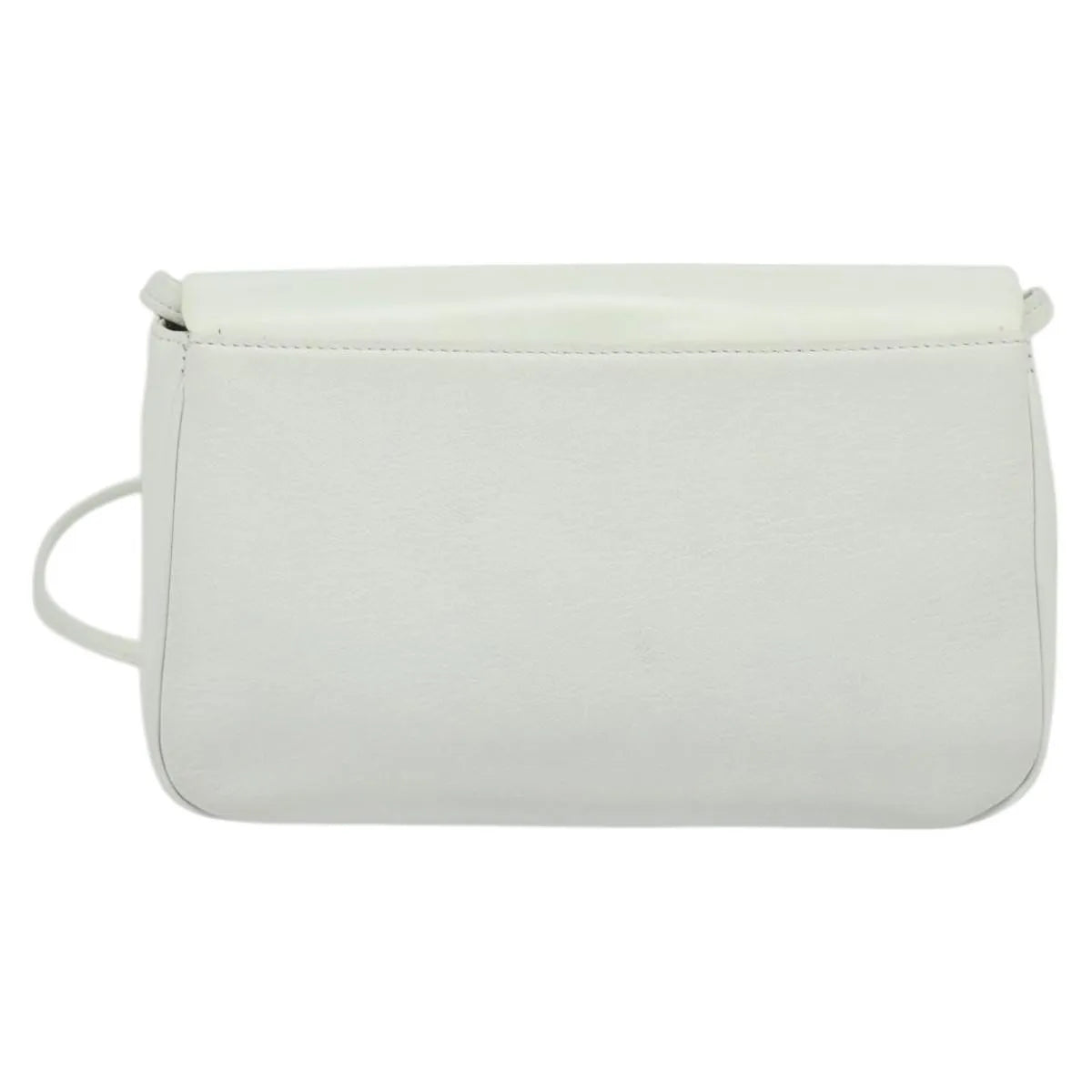 Givenchy Vintage 4G Leather White Leather Shoulder Bag Bag (Pre-Owned)