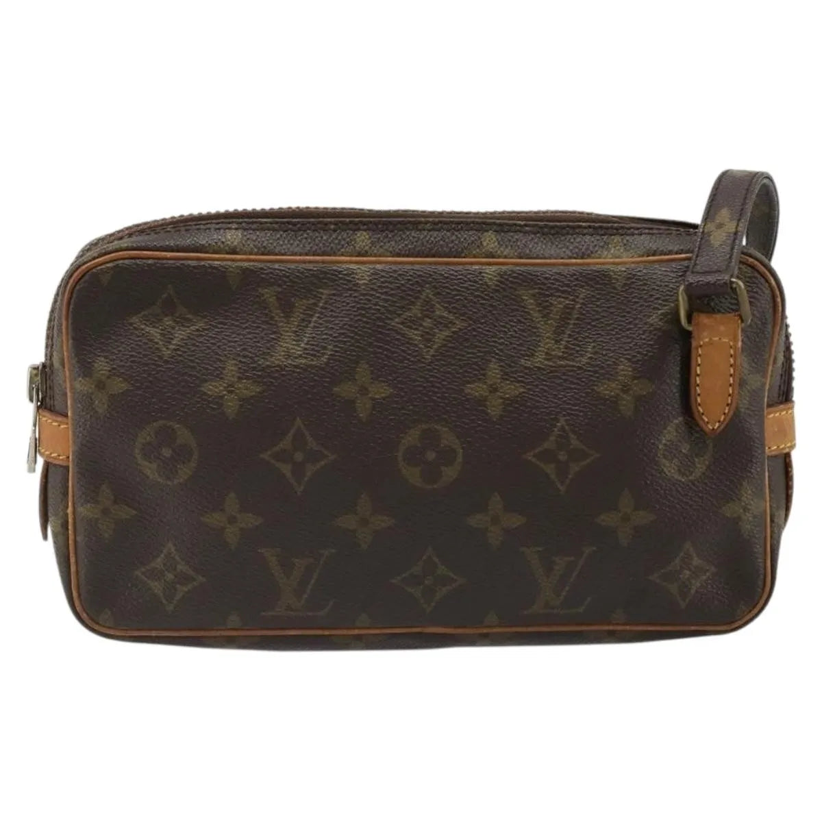 Louis Vuitton Pochette Marly Bandouliere Monogram Canvas Brown Canvas Shoulder Bag Bag (Pre-Owned)