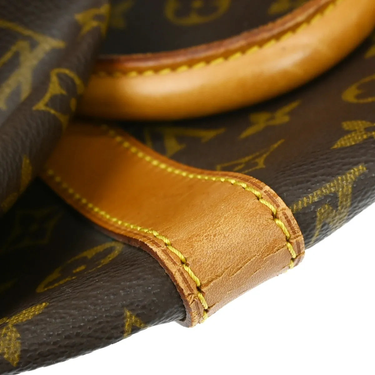 Louis Vuitton Keepall Bag Monogram Canvas Brown Canvas Travel Bag Bag (Pre-Owned)