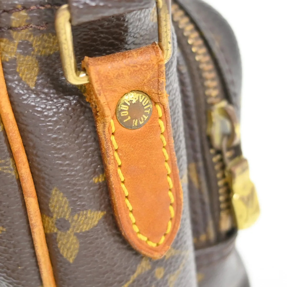Louis Vuitton Amazone Monogram Canvas Brown Canvas Shoulder Bag Bag (Pre-Owned)