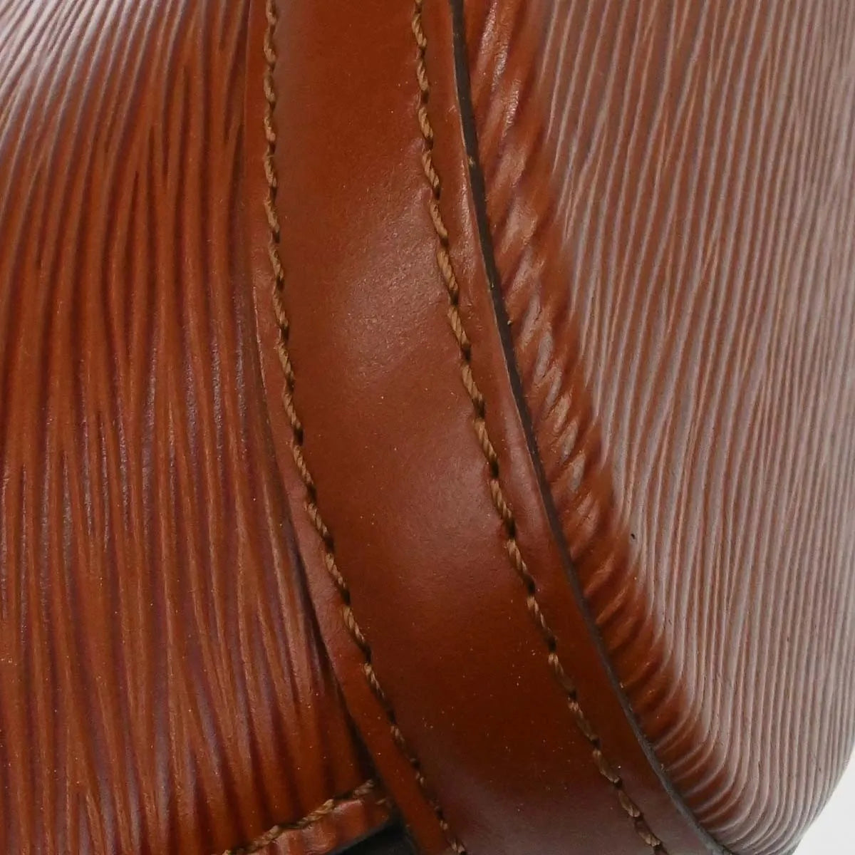Louis Vuitton Saint Jacques Epi Leather Brown Leather Handbag (Pre-Owned)